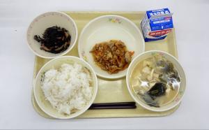 とん漬け野菜炒め(中学校)