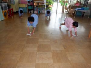 佐保幼　1学期大掃除６