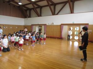 1学期終業式の様子