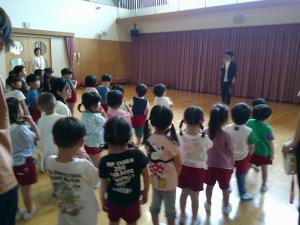 始業式の様子1