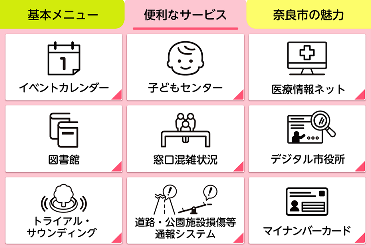 便利なサービス画像