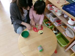 2歳児　てんとうむし製作