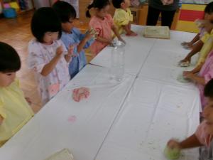 小麦粉粘土　ぱんだ3