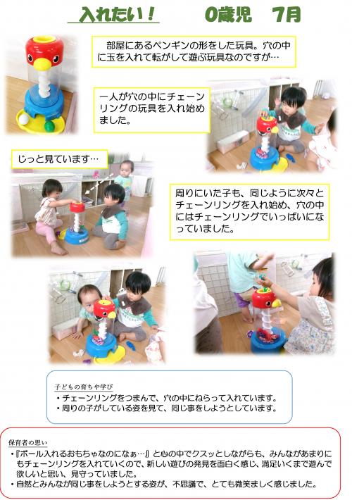 入れたい
