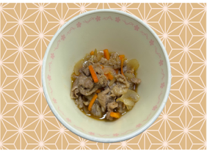 豚肉の柿ソース炒め