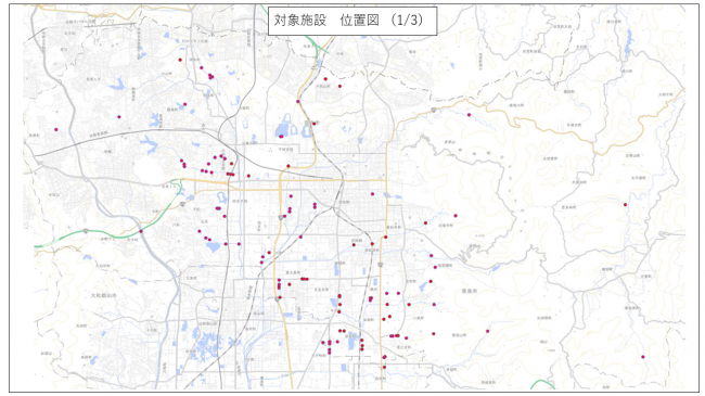 橋梁対象位置図1