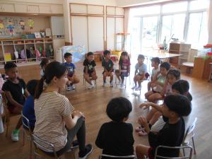 5歳児夏の思い出1
