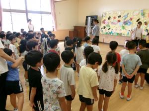 第二学期始業式
