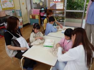 佐保幼　9月保育参観