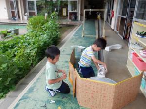 佐保幼　9月7日遊び