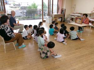 2組　うしになったおとこのこ　聞く