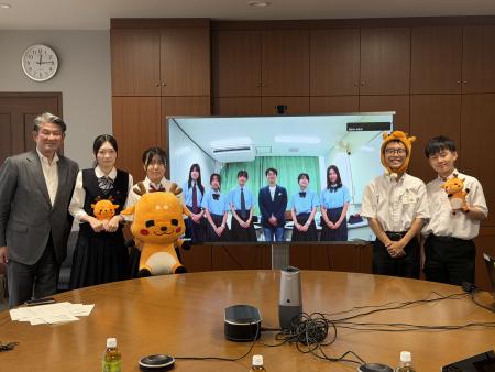 国際交流推進プロジェクトに係る奈良市・芦屋市の学生交流会