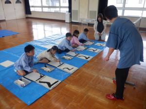 佐保幼　9月習字