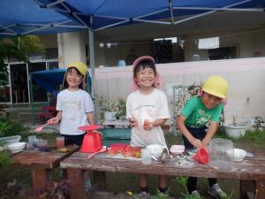 佐保幼　9月15日ほしぐみカフェ