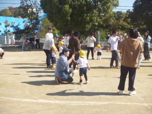 3歳児親子遊び1