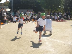 4歳児サーキットかけっこ