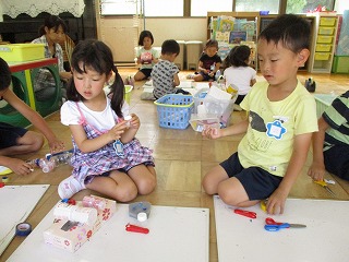 浮かぶものをつくろう