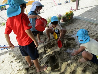 砂場遊びの画像2