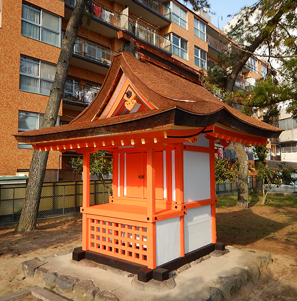 西大寺石落神社本殿の画像