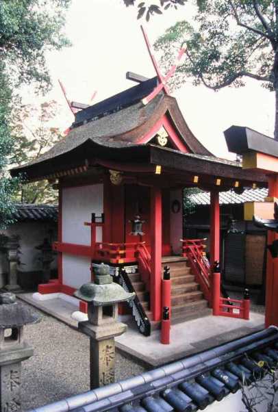 鏡神社本殿の画像