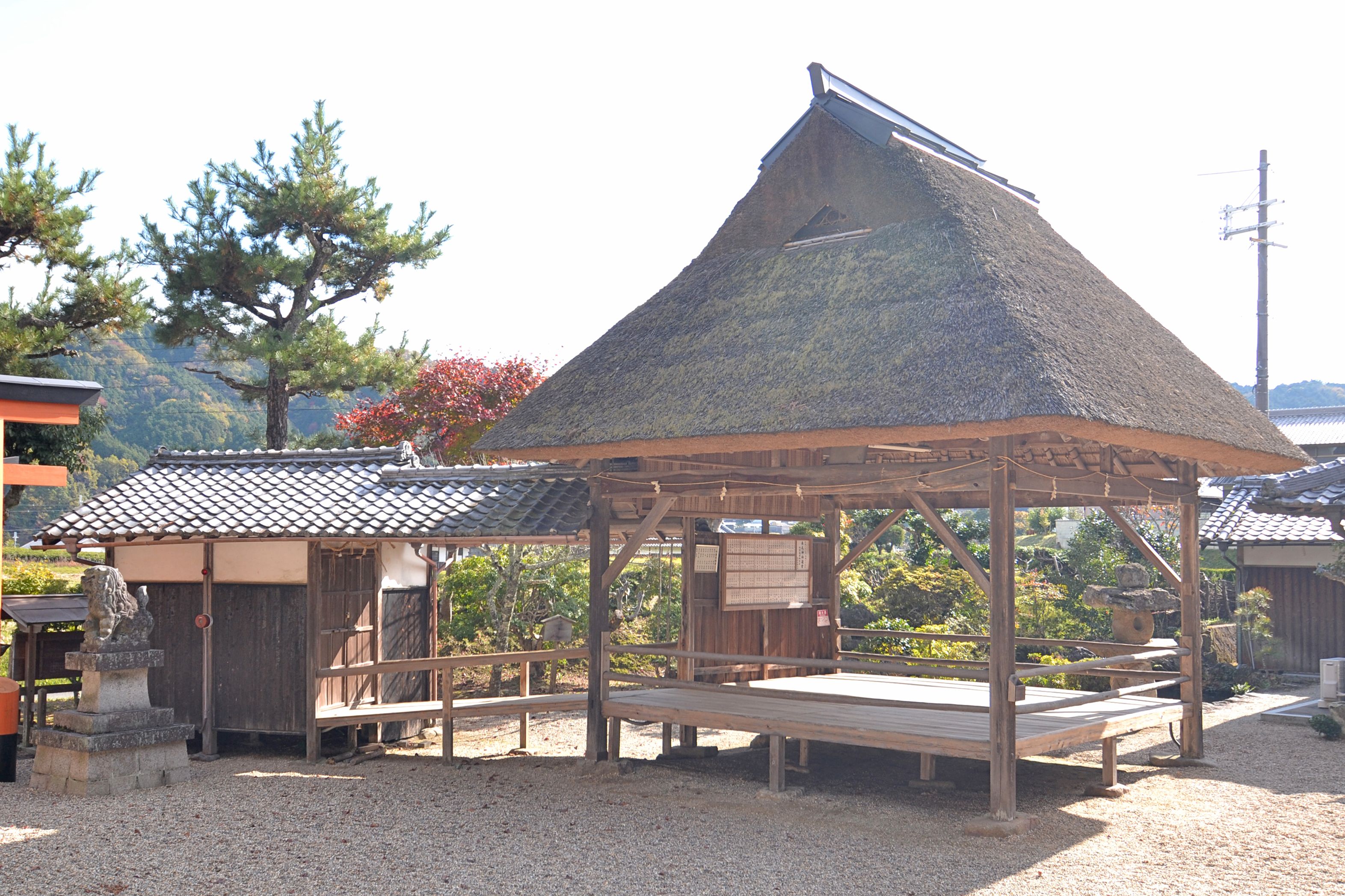 長尾神社能舞台の画像