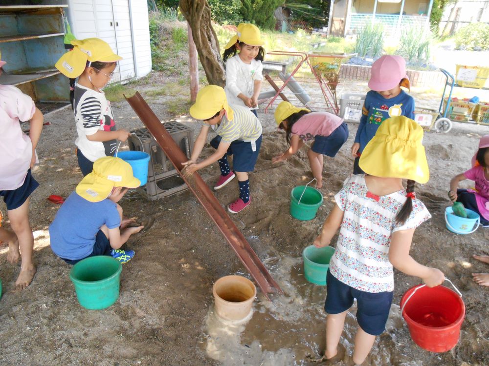 4月23日（月曜日）「水をブロックする仕掛けを作ろう」の画像1