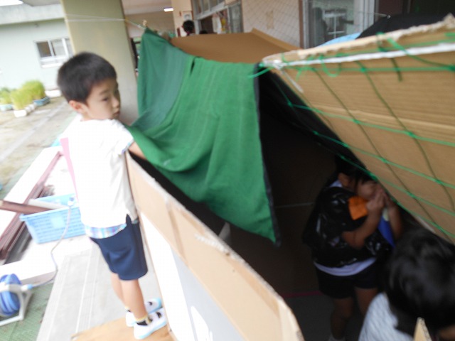 9月12日（水曜日）「忍者の修行のトンネルみたいなものを作ろうよ」の画像3