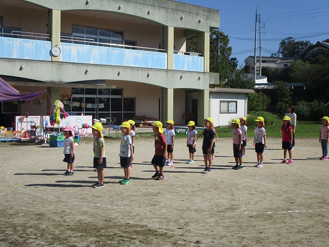 10月2日（火曜日）「運動会の予行練習が終わったね。次にどうしようか…」の画像