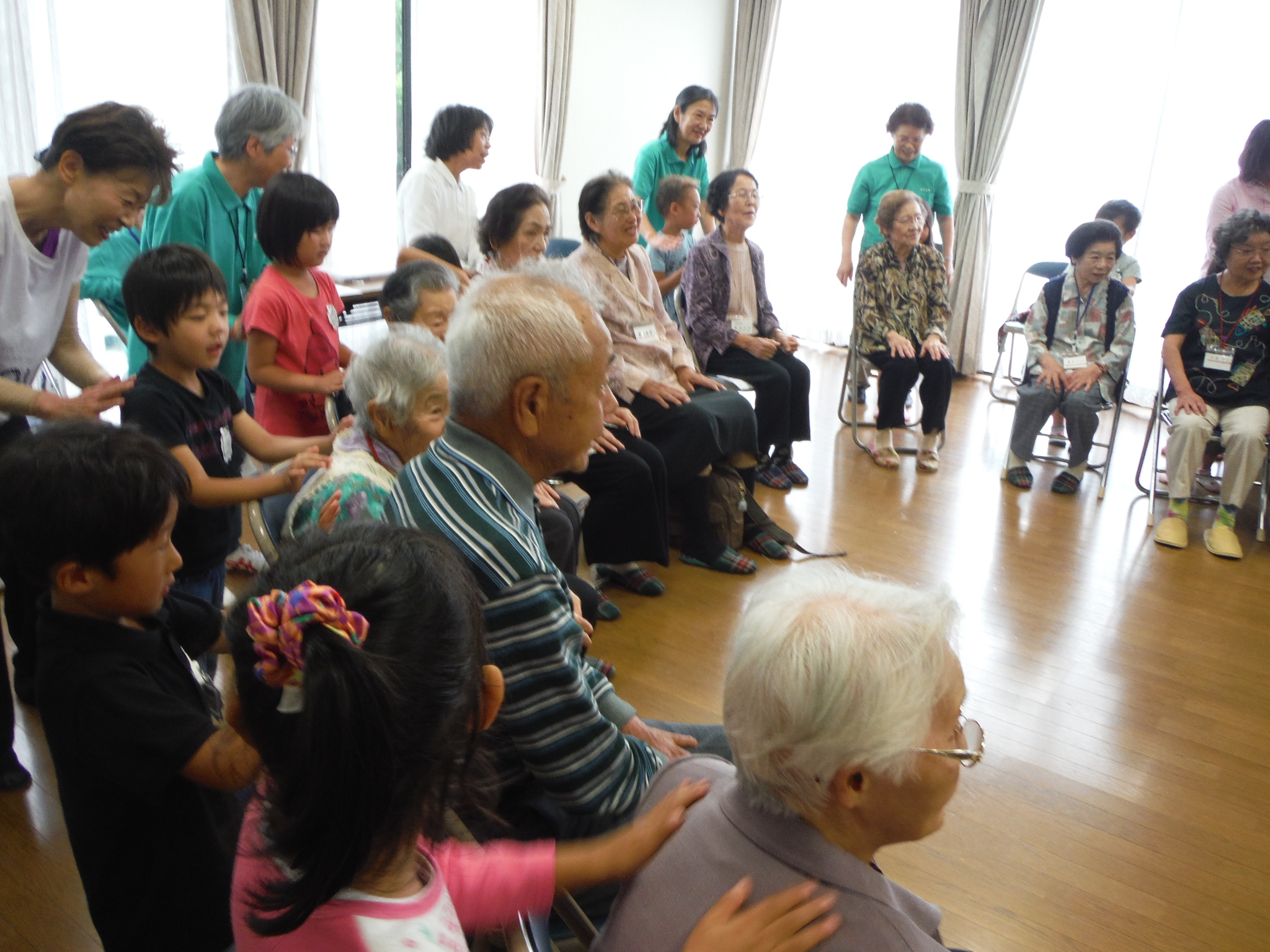 若葉会との交流の画像1