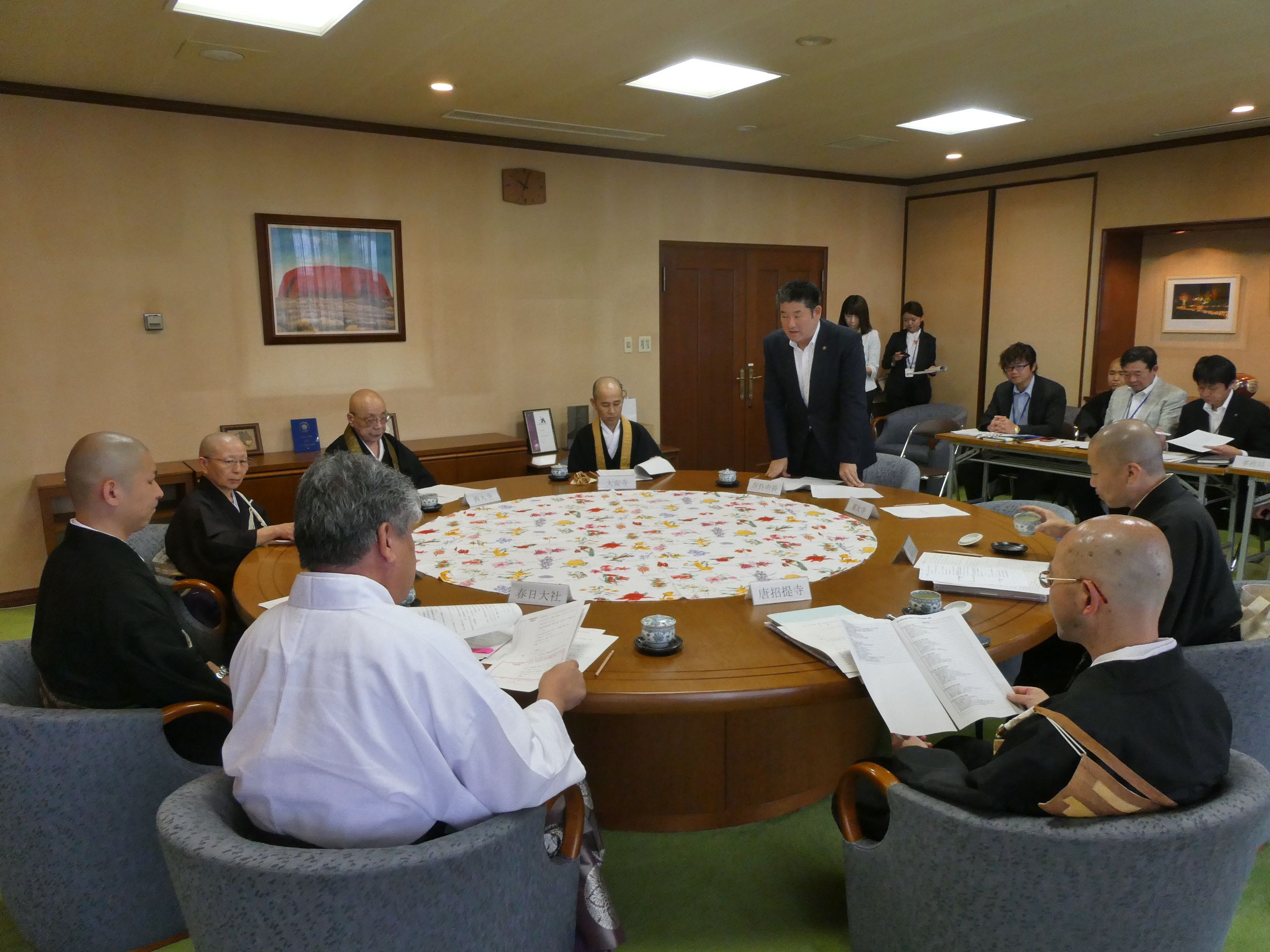 令和元年度第1回珠光茶会実行委員会の画像