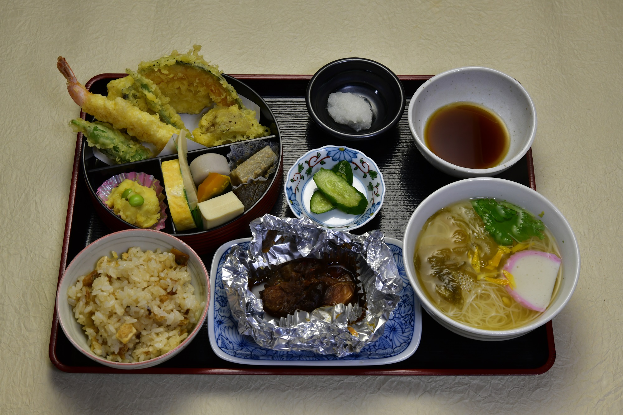 デザートは、円成寺の四季のお庭の画像
