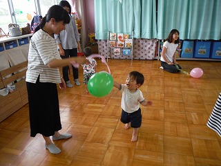 風船遊びの画像3