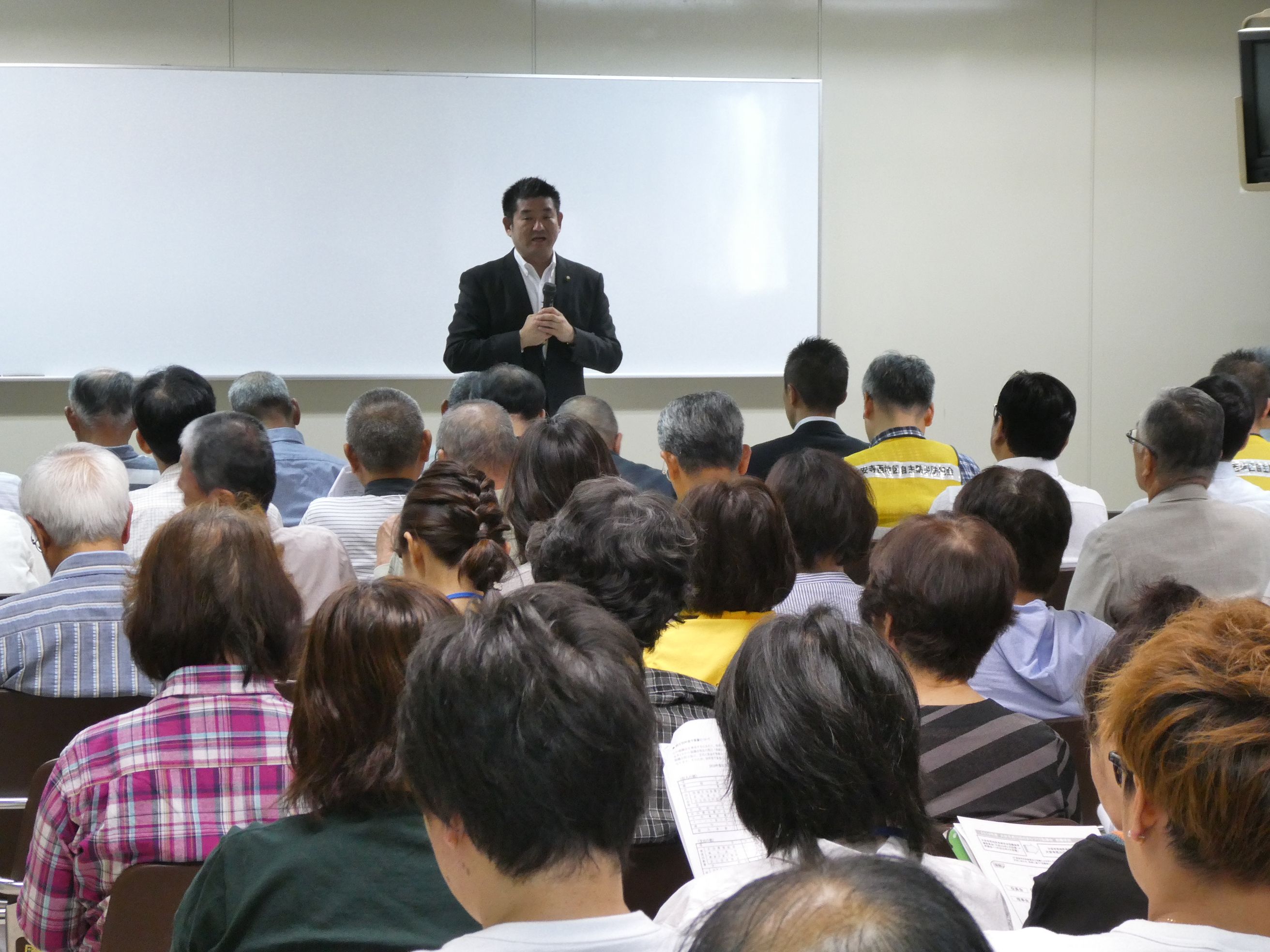 大安寺西地区地域自治協議会設立総会の画像