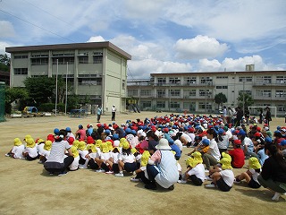 避難訓練の画像1