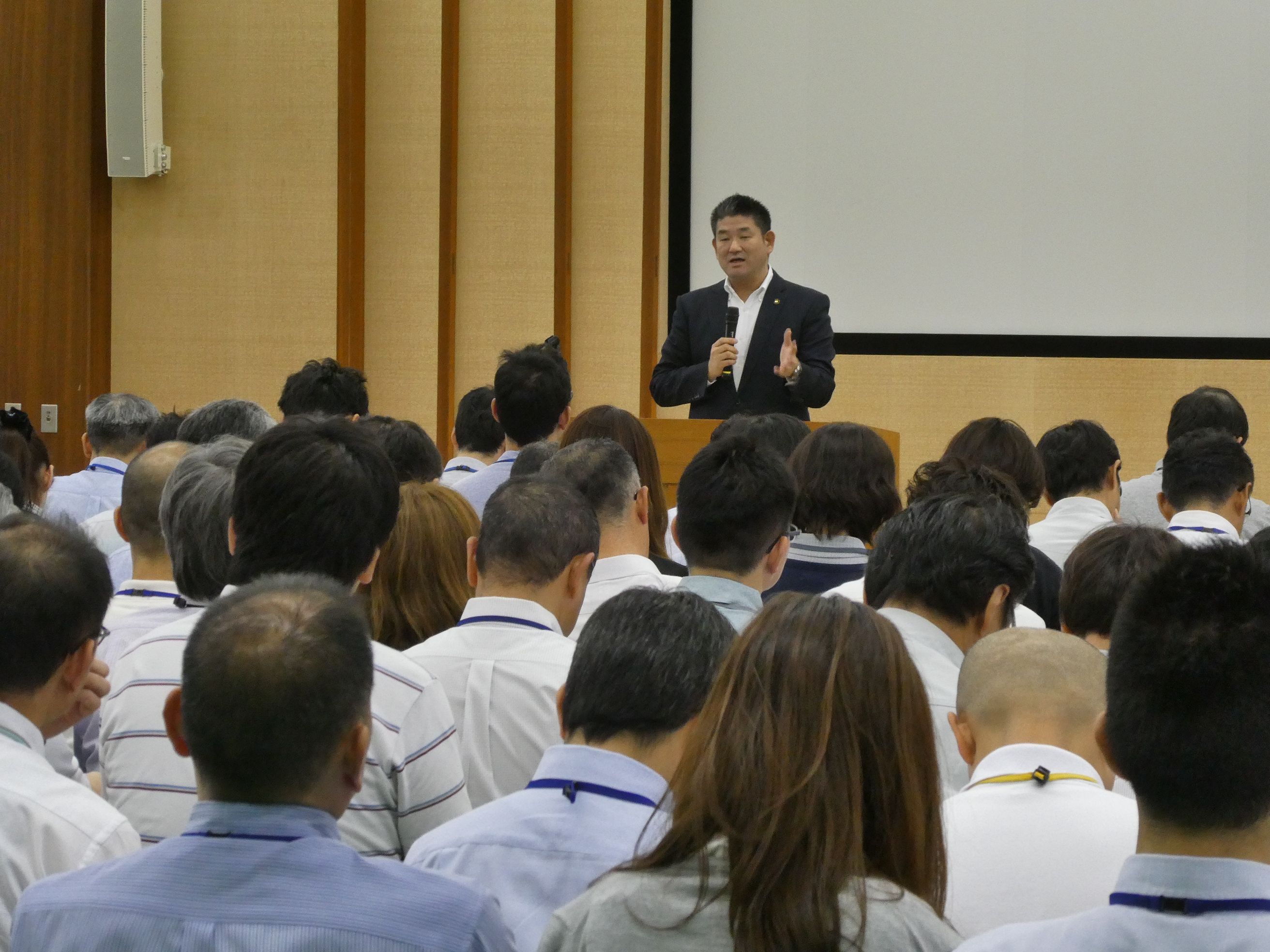 令和2年度当初予算編成方針説明会の画像