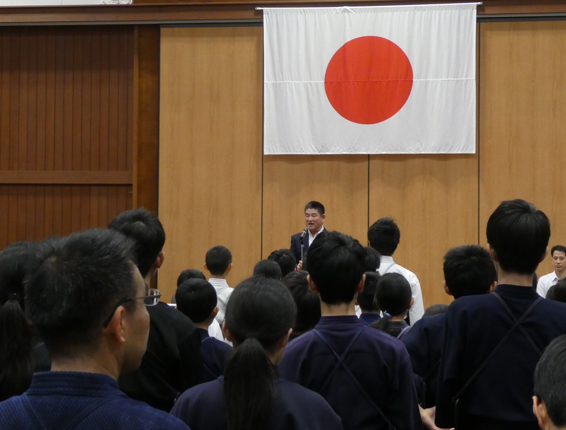 第45回奈良市武道土用稽古会・参禅会開会式の画像