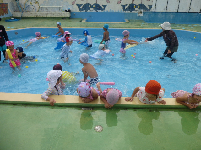 7月23日.24日　自由参加プール遊びの画像1
