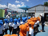 6月25日小学校のプールを見に行きましたの画像1