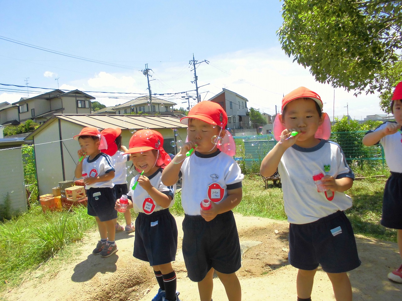 しゃぼん玉とんだ～（3歳児）の画像5