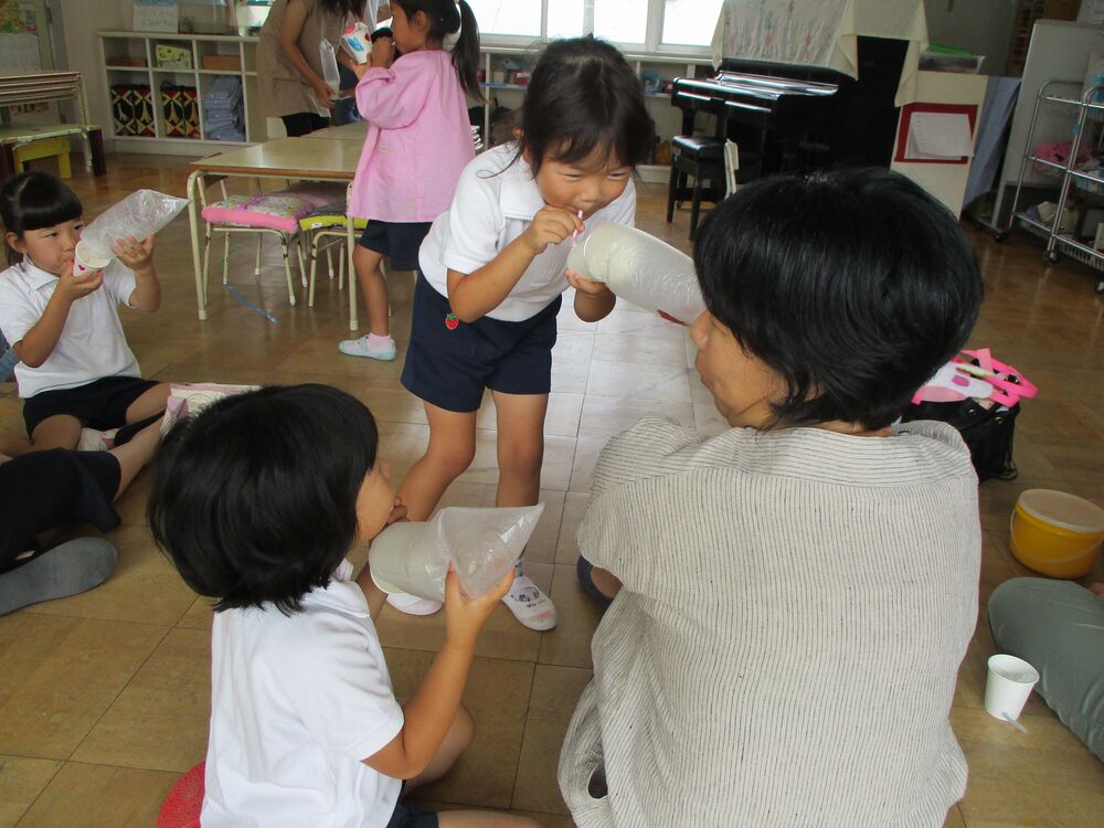 参観　5歳児　お化けおもちゃ