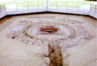 奈良時代の井戸の遺構の画像