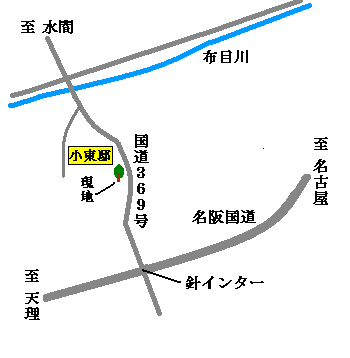 カヤの周辺地図