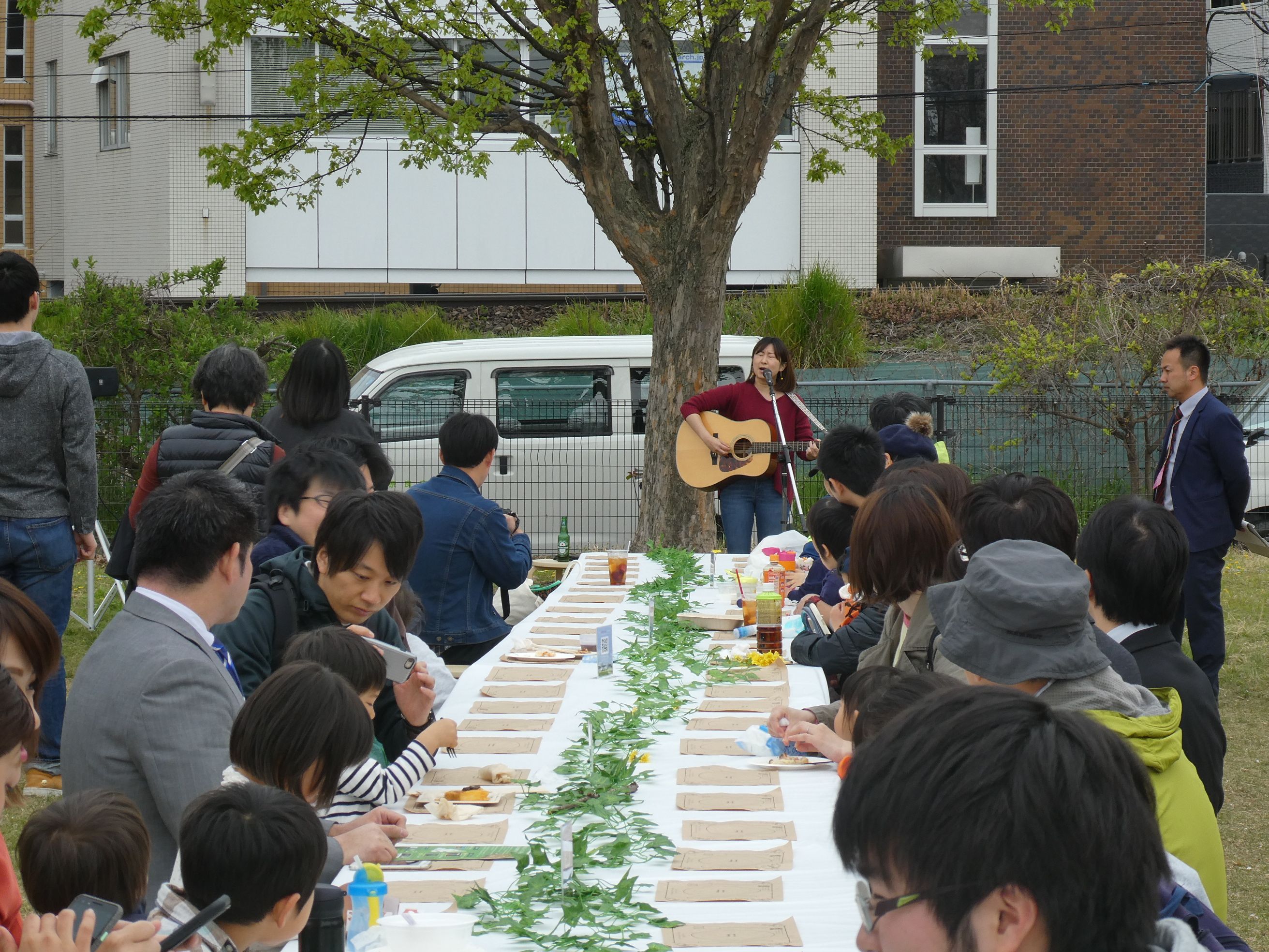 社会実験イベント「まちの食卓」の画像