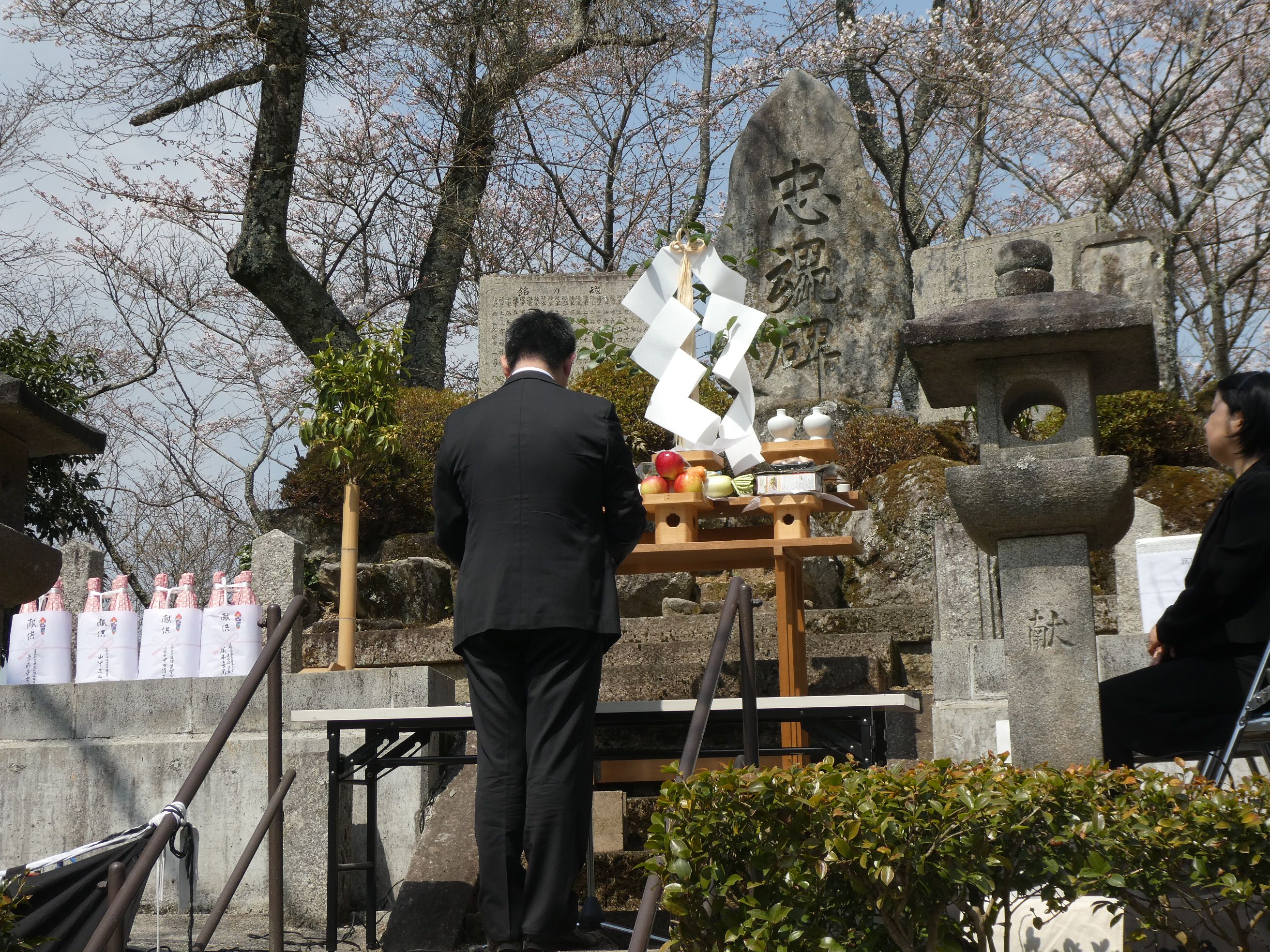 大柳生地区戦没者追悼式の画像