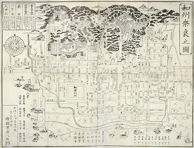 和州奈良之図