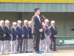 第66回奈良県中学校選抜野球大会兼第30回記念全日本少年軟式野球大会奈良県予選会(鴻ノ池球場)の画像
