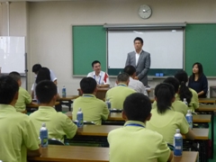 揚州市青少年代表団市長表敬訪問(第2研修室)の画像1