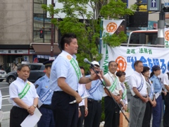 「社会を明るくする運動」街頭パレード(JR奈良駅東口広場～行基広場)の画像1