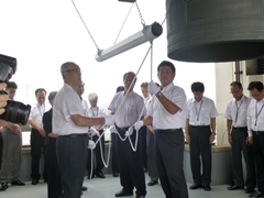 「平和の鐘」の撞鐘:長崎(市庁舎塔屋)の画像