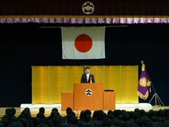 一条高等学校卒業式(同校)の画像